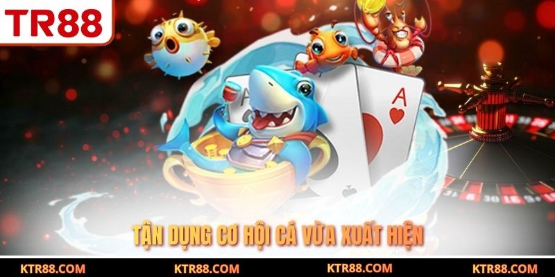 Tận dụng cơ hội cá vừa xuất hiện